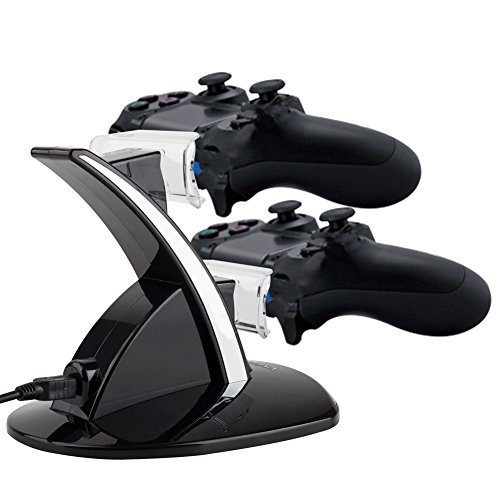 VSEER Playstation 3 Controller Charger, Dual Console Charger Charging