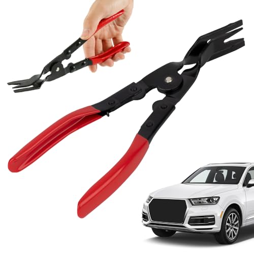 Panel Clip Removal Plier, 2025 NEW Automotive Door Panel Upholstery Trim Clip Removal Tool Plier, Remove Push Pin and Press in Trim Fasteners Lift Action, Car Accessories (1 PCS)