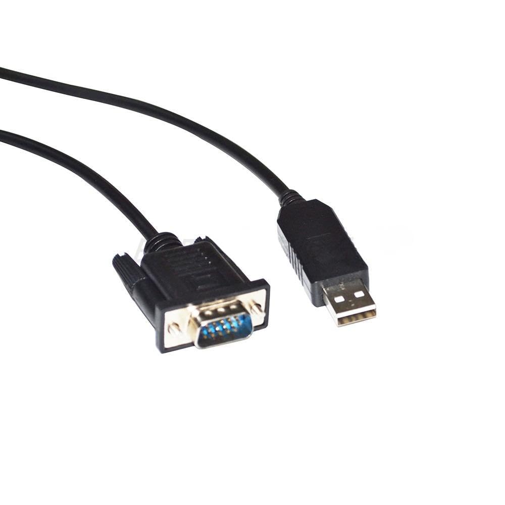 RIKYJIC FT232RL Chip USB Male to DB15 Male Connector RS232 Serial Communication Cable for VAT Valve Controller Computer On-line Cable Compatible Cable Model No. P/N:230327(1.8 Meters)