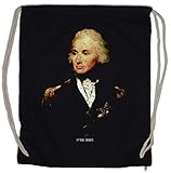 horatio nelson zitate Turnbeutel Sporttasche mit robusten Zugbändern, praktisch als Rucksack tragbar. Kordeln bei allen Farbfarianten.