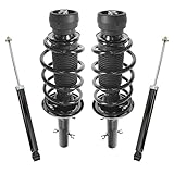 Strut Spring & Shock Absorber Front & Rear Kit Set of 4 for VW Golf Jetta