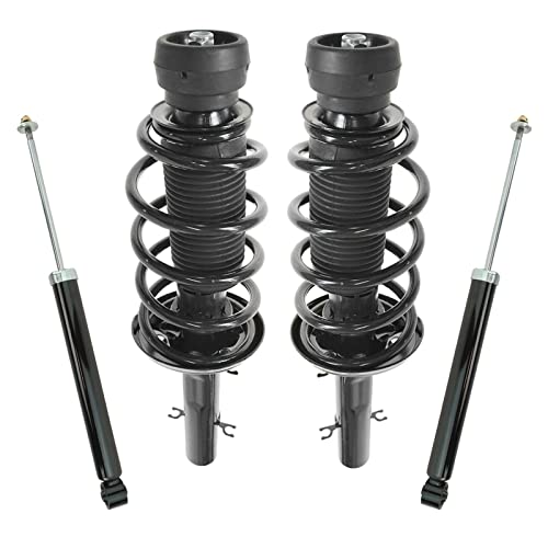 Strut Spring & Shock Absorber Front & Rear Kit Set of 4 for VW Golf Jetta