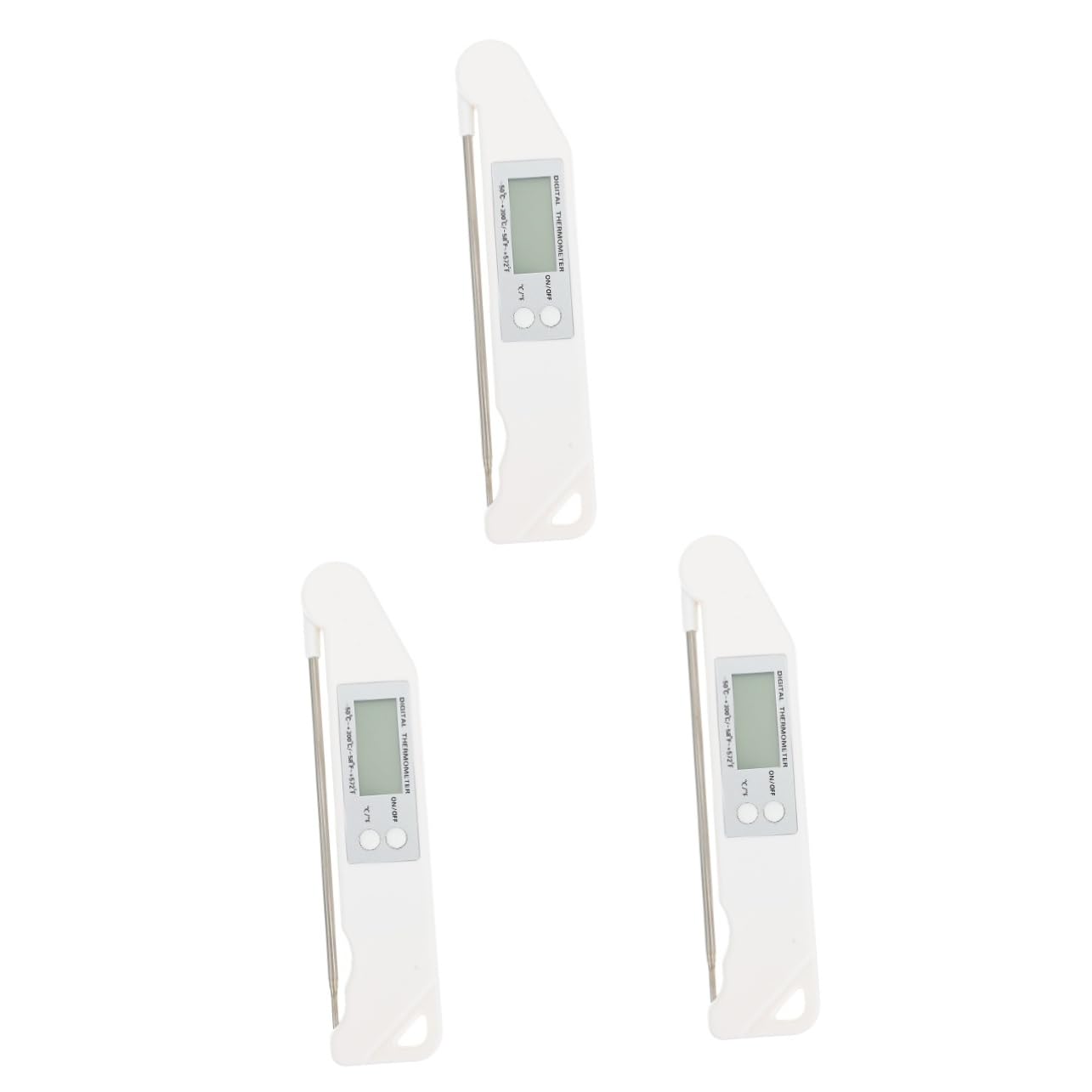 IMIKEYA 3 Pezzi Digitale Carne Cucinare Carne Impermeabile Cucina Griglia Abs