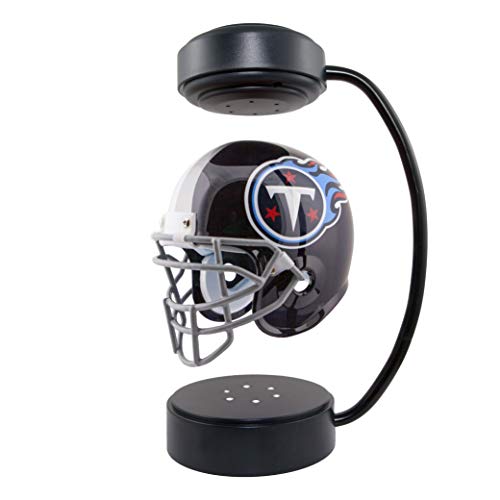 Pegasus Sports NFL Rotating Levitating Hover Helmet with LED Lighting, Tennessee Titans