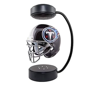 Pegasus Sports NFL Rotating Levitating Hover Helmet with LED Lighting, Tennessee Titans