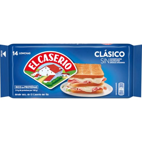 El Caserío Queso en Lonchas 14 Ud, 262 g