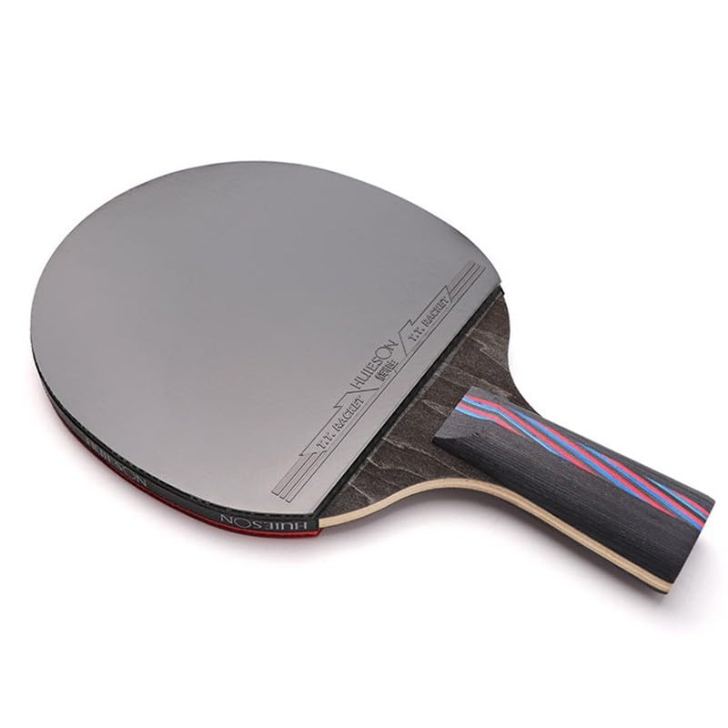 JITEM Ping Pong Paddle with Carrying Case | Professional Table Tennis Paddle | Chinese Table Tennis Racket | Offering Good Speed and More Spin(Color:B), Size