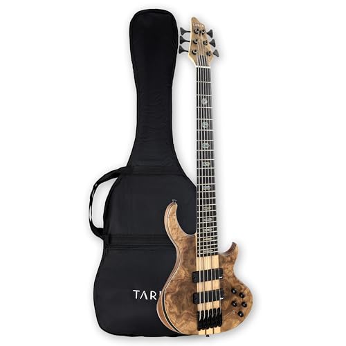 Amazon | TARIO 6弦エレキベース ギター バール ポプラトップ