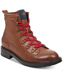 Image of GUESS Men's Ruskin Alpine Boots (10, Light Brown)