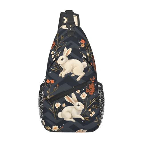 Bolso cruzado con diseño de conejo para adultos miniatura 1