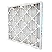 High Capacity Pleated Filter, 8-7/8x24-1/8x1", MERV8