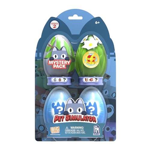 Pet Simulator: Core Minifigure 4-Pack Wave 2 Assortment (4)