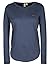 Produktbild alife and Kickin LEA A Longsleeve Damen Langarmshirt Pullover, Marine, M