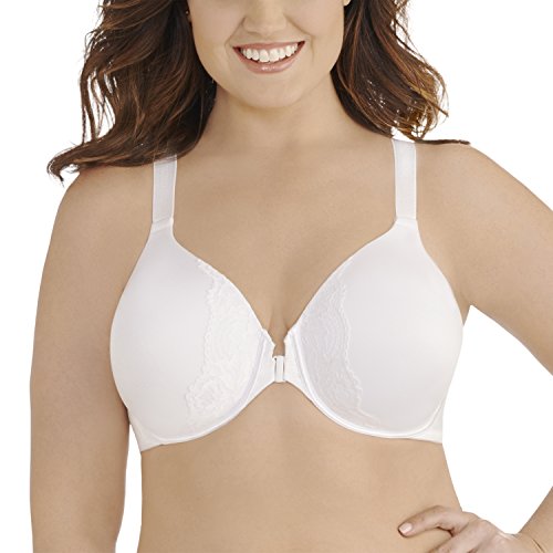 Image of Vanity Fair Women's Full Figure Front Closure Bra, Beauty Back Smoothing, Lightly Lined Cups up to DDD