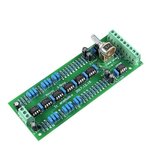 Osmond DLHiFi Treble 2Way Crossover Audio Board NE5532P Frequency Divider Crossover Filters For Audio Amplifier System