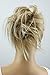 PRETTYSHOP XXL Postizo Coletero Peinado alto, VOLUMINOSO, rizado, Moño descuidado mezcla rubia...