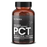 Nutriissa PCT – Post Cycle Support & Testosterone Booster for Men – Tongkat Ali 200:1 & Fadogia Agrestis – Estrogen Balance & Hormone Support – Vegan Capsules – 180 Count