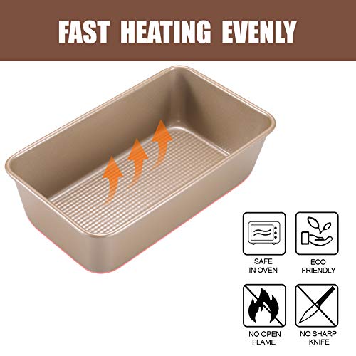 Buy Joho Baking Nonstick Baking Loaf Pan,Bread Pans for Baking 9x5
