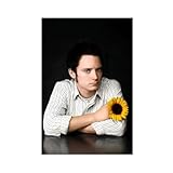 Unique Art Dignified Actor Elijah Wood Indoor Portrait 