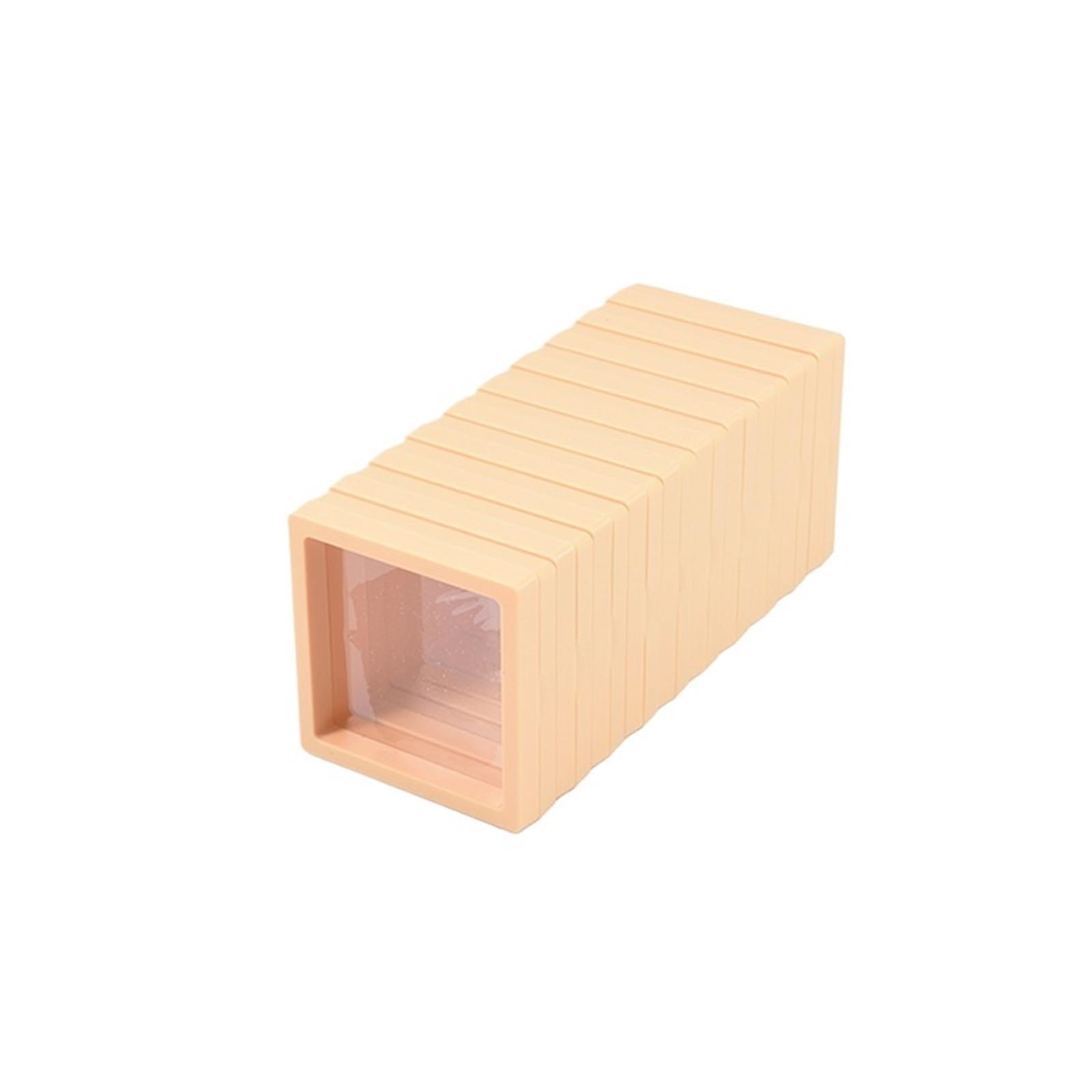 14pcs 3D Floating PE Film Jewelry Ring Earring Gift Packaging Box Bracelet Display Stand Holder Case Storage For Earring Necklace Bracelet(Yellow,9cm)