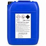 Cloro Liquido Piscina 25 Kg Ipoclorito di Sodio 14/15% - Tanica per Trattamento Acqua Pisc...
