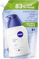 NIVEA – NIVEA Creme Soft Pflegeseife Nachfüllbeutel (500 ml), pflege