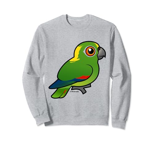 Cute Cartoon Yellow-naped Parrot Birdorable Amazon Bird Sweatshirt