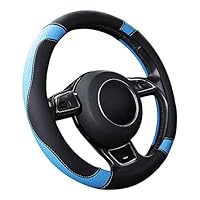Auto Stuurhoes Stuurwiel Beschermer PU Leer Universeel 37
