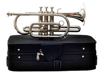 SHREYAS Bb Silver Nickel Cornet