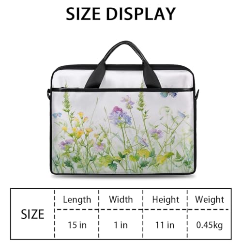 Bolsa para laptop de 15 pulgadas con correa de hombro miniatura 2
