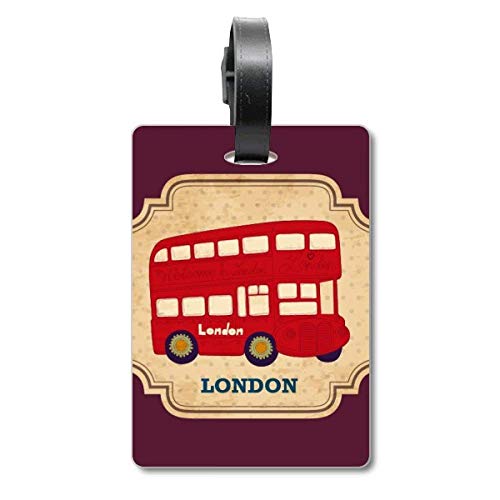 Étiquette bagage bus londonien de qualité supérieure pour grand voyageur