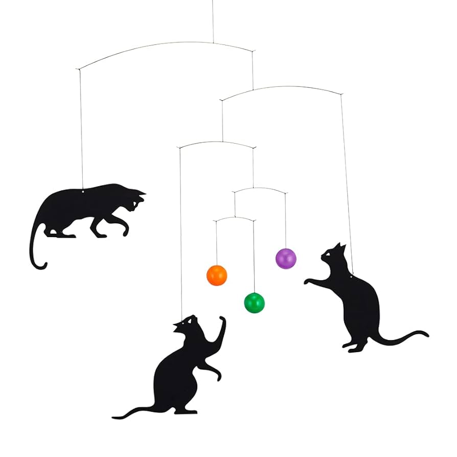 Amazon.co.jp: FLENSTED MOBILES 409 Feline Cats, Cats/Cats