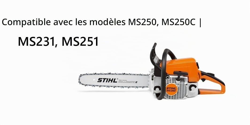 Stihl 30050084717 Rollomatic E Guide chaîne pour tronçonneuse 45 cm