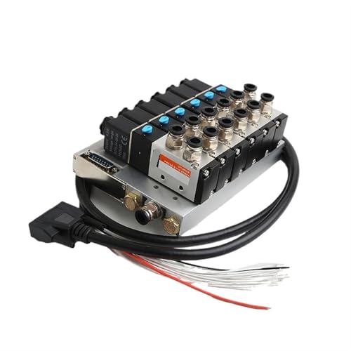 Commande de terminal pour électrovanne 4V210-08 DC24 et vanne d'inversion de 6mm - 3