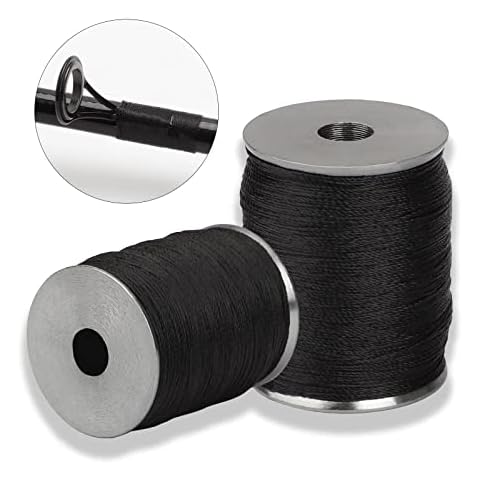Dovesun Fishing Rod Repair Kit Fishing Rod Guides Rod Nylon Wrapping Thread/2PCS Cover