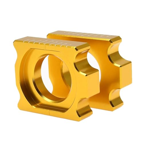 Ajustador de cadena de 25 mm de aluminio CNC para Suzuki RMZ250 y RMZ450 5
