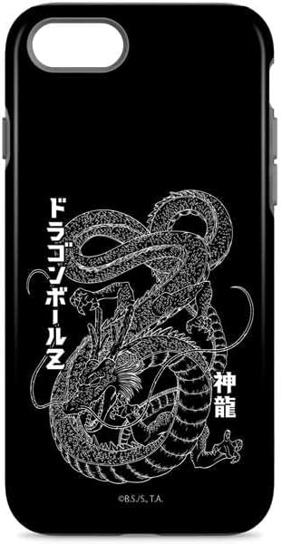 Skinit Pro Phone Case Compatible with iPhone 8 - Officially Licensed Dragon Ball Z Negative Shenron Design