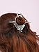 HAQUIL Vintage Luna Moth Eye Crescent Moon Hairpin, Retro Decorative Hair Accessory