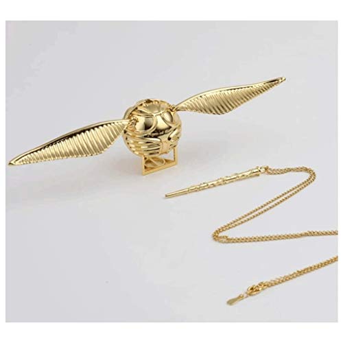 Yyqx Goldener Schnatz Ring Box, kann geöffnet werden, Anhänger Zubehör Jungen und Mädchen Weihnachten Geburtstag Geschenk Prop Kreative Schmuckbox (Farbe: Gold) Cover