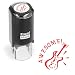 Round Teacher Stamp - AWESOME! - RED INK