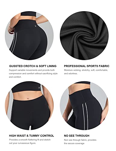 1A1A Leggings For Women Yoga Pants Black Workout Leggings thumb #1