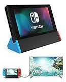 GuliKit Pocket TV Dock for Nintendo Switch, PD Protocol Avoids Brick, Hyper Trans for 1080P/2K/4K Projection, Magnet Transform Design, Supported Phone or Tablet, Charging Dock with Air Outlet (Black)