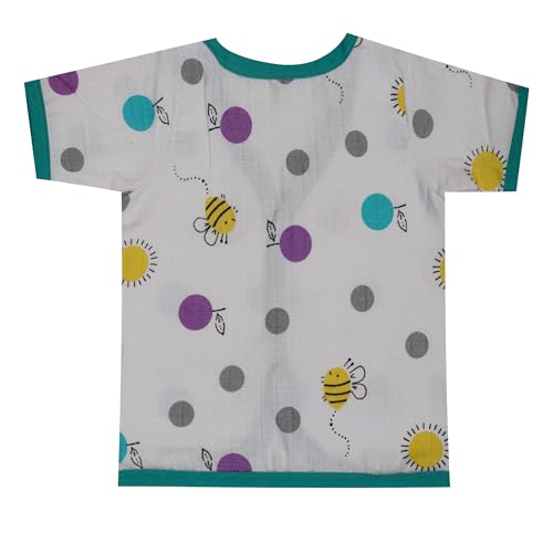 Image of V2M Cotton Jhabla New Born Baby Clothes