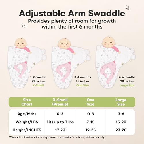 Image of 3pk Organic Swaddles for Newborns Girls, Boys & Hats (Aspire, 0-3M) | Soft Cotton Baby Sleep Sacks 0-3 Months, Breathable Baby Hats and Swaddles 0-3 Months, Newborn Essentials Must Haves