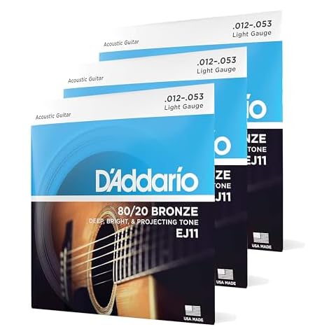 D'Addario 80/20 Bronze Acoustic Guitar Strings Cover