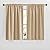 NICETOWN Window Treatment Curtains Room Darkening Drapes - (Biscotti Beige Color) 42 Width X 40 Drop Each Panel, 2 Panels Set, Curtains and Draperies for Kitchen