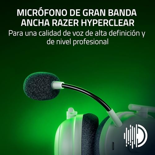Auriculares Razer Blackshark V2 Pro Xbox inalámbricos con conexión HyperSpeed de 2,4 GHz 3
