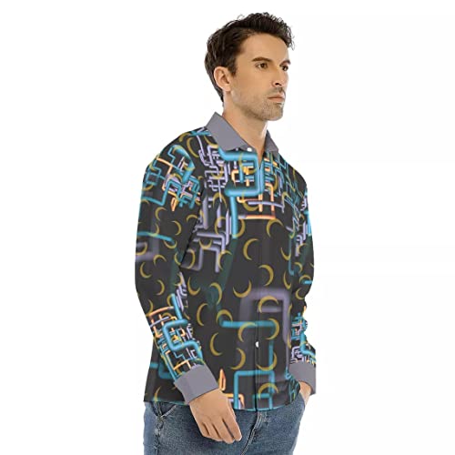 Dan Flashes Shirt - Long Sleeve Button Up - I Think You Should Leave2