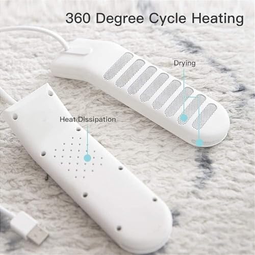 Secador portátil para calzado con temporizador USB miniatura 3