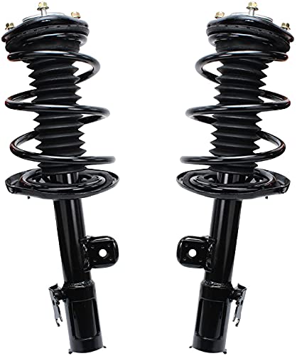 Image of Detroit Axle - 6pc Struts Shocks Kit for Toyota 2006-2012 RAV4 Complete 2 Front Struts with Coil Spring 2 Sway Bar Links 2 Rear Shock Absorbers 2007 2008 2009 2010 2011 Replacement Ready Struts 3.5L